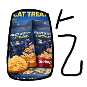 Cat Treats Freeze Dried | Chicken Shrimp Cat Snack | High Protein Healthy Pet Snack