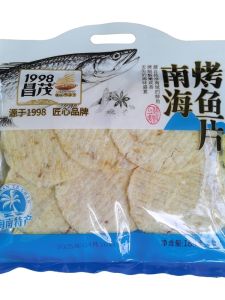 Hainan Specialty Large Supermarket ChangMao South Sea Roasted Fish Slices 180g Ready to Eat Sea Fish Snacks Travel Favorable Gift