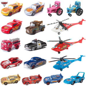 Cars Disney Pixar Cars 3 Lightning Mcqueen Mater Alloy Car Model Collection 1:55 Diecast Vehicles Toy For Children Gifts