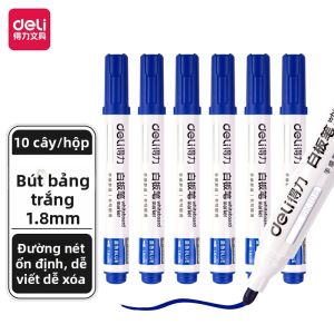 deli | Bút Lông Xóa Được Có Thể Bơm Mực