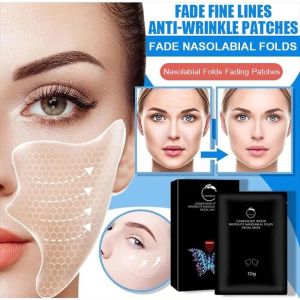 5 Pairs Nasolabial Fold Anti-Wrinkle Masks Anti-Aging Overnight Firming Stickers Collagen Moisturizing Frown Lines Removal Patch