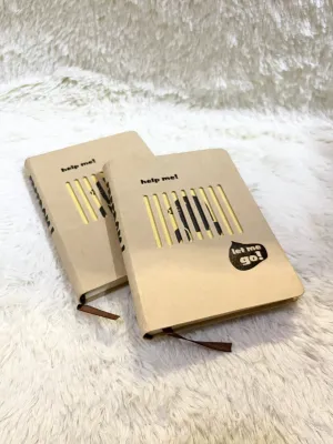 Notebook Journal 128page Brown Diary Book Diary Sketch Planner B6Buku Nota Minimalist Hardcover