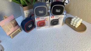 T&G | Loa Bluetooth Không Dây Mini TWS 5.3 HIFI Hỗ Trợ Thẻ TF Và Radio Hộp Âm Thanh Di Động TG659