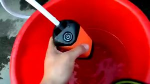 2025 NEW Outdoor camping shower portable electric shower pump IPX7 waterproof with digital display camping travel pet watering