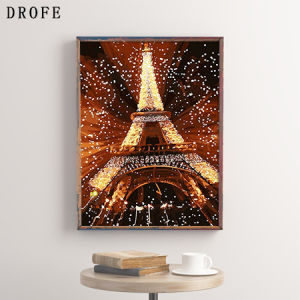 DIY Living Room Decor Digital Oil Painting Unframed Combination Frame