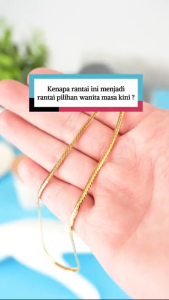 RANTAI LEHER Kulit Ular Saduran Emas 24K Zhulian