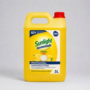 Sunlight Homemade Lemon 100 Professional Dishwashing Liquid 5L