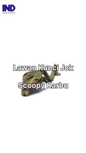 Engsel Dudukan Lawan Kunci Jok Dalam-Kupu-Kupu-Catch Comp Seat Honda Scoopy Lama-Old-Awal-Karbu