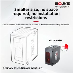 BOJKE | Công tắc quang điện đo khoảng cách chính xác 4m Đầu ra 485