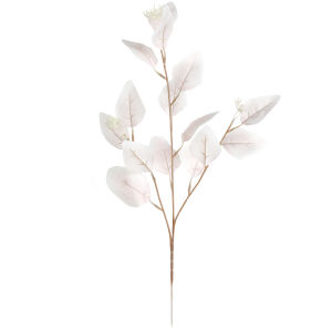 1PC 52CM Artificial Eucalyptus Leaves Stems Home Wedding Party Decoration Fake Flower Bouquet Outdoor Garden Table Vase Decor Faux Eucalyptus Branches