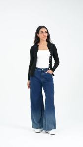 Muyafei Women’s Jeans High Waisted Wide Leg Pants Straight Leg Denim Trousers Casual Loose Fit Figure Flattering Fashion Trends