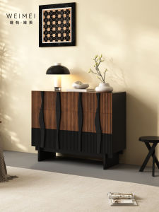 Weimei | Retro Solid Wood Chest of Six Drawers