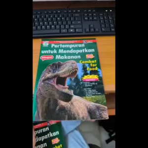 Buku Cerita Dinosaur Pertempuran Untuk Mendapatkan Makanan (Dwi Bahasa) Combat For Food