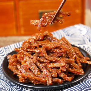 [4 Big Bags] Changsha Dried Konjac Spicy Spicy Flavor Konjak Cool Snack Satisfy the Appetite Snack Ready to Be Served