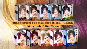 Herbul Henna Ấn Độ Màu Đen – Bột Nhuộm Tóc Từ Thảo Dược Che Phủ Tóc Bạc Hiệu Quả An toàn Ít Hư Tổn