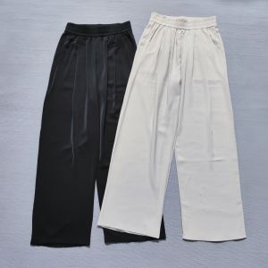 Summer Casual Oxygen Pants High Waist Straight Leg Lightweight Loose Fit Wide Leg Pants Womens Comfortable Breathable Trousers