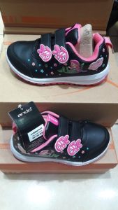 Sepatu sekolah anak ANDO MERMAID PONYTAIL sz 29-32(FREE KAOS KAKI)