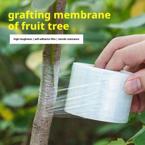 Special self-adhesive pe grafting film for garden fruit trees without knotting small roll film for tree stump stretching