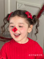 Red Star Heart Shaped Children's Hair Clips Side Bangs Girls Hair Accessories Baby Girl Hair Decorations Korean Style Hair Barrettes. 