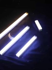 AITHEA Motion Sensor LED Cabinet Light USB Rechargeable Wireless Strip Lamp for Closet Wardrobe Kitchen Staircase Bedroom