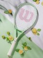 Wilson Tennis Racket เริ่มต้นเล็กน้ำหนักเบา ดูดซับแรงกระแทก ขนาดใหญ่ สำหรับนักเรียนหญิง นักเรียนวิทยาลัย กล้วยไม้ มะนาว สตรอเบอร์รี่. 