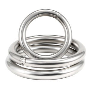 BAIRUITE | Stainless Steel O-Ring Solid Heavy-Duty Connection Ring