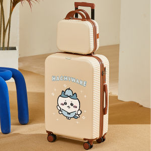2025 New Cute Multi-Functional Womens Carry-On Luggage Cartoon Small Travel Suitcase with Password Protection And Wheels