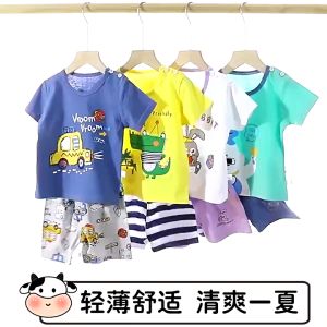 BOBOHO - SETELAN BAJU BAYI / BAJU ANAK LAKI-LAKI / SETELAN KAOS ANAK / BAJU BAYI LENGAN PENDEK PART 3