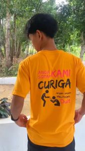 Kaos Distro Pria / Kaos Distro / Baju Distro Pria – Kaos Kata Anda Sopan Kami Curiga / Kaos Pria Lengan Pendek Bahan 100% Katun Tebal Adem – Atasan Baju Pria Wanita