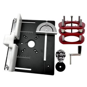 Bộ Nâng Máy Định Hình Bằng Nhôm Chính Xác 65mm Dành Cho Bàn Chế Tác Gỗ Chuyên Nghiệp - Hệ Thống Nâng Tấm Máy Định Hình Bằng Nhôm