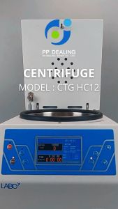 Hematocrit Centrifuge เครื่องปั่นเม็ดเลือดเเดงอัดเเน่น เครื่องปั่นเลือด รุ่น CTG-HC12ขนาด 24 หัวMax Speed 12000rpmMax RCF 14800xg