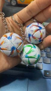 Gantungan Kunci Motif Bola Al-Rihla Piala Dunia / Gantungan Kunci Bola / Football Keychain Souvenir Gift Pernak Pernik Piala Dunia Gantungan Kunci Sepakola Xv Kids Jakarta