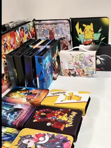 🇸🇬 [In Stock]pokemon card binderCard Binder - 9 Pocket Trading Card Album Folder with 30 Removable Sleeves - 540