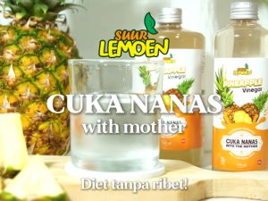 Big Sale Cuka Nanas Organic - Pineapple Cider Vinegar 250-500ml - Cuka Nanas Original By Lemoen BKS