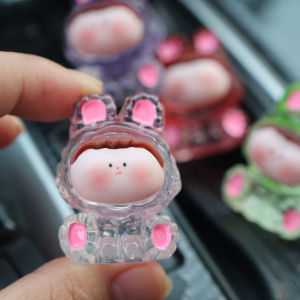 【On Sale】5Pcs ของตกแต่งเดสก์ท็อปแบบทำมือรูปการ์ตูนทำจากยางเรซินตุ๊กตาขนาดมินิ