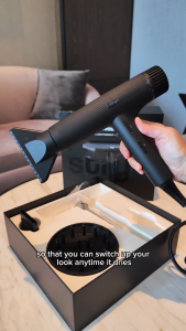 Stryv Professional Hair Dryer | Powerful & Light Hair Dryer | Bladeless Professional Grade Hair Dryer | 90000 RPM Motor