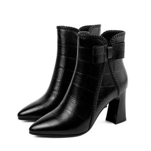 Sepatu Boots Wanita Heels Korea Import Premium Quality DF 627