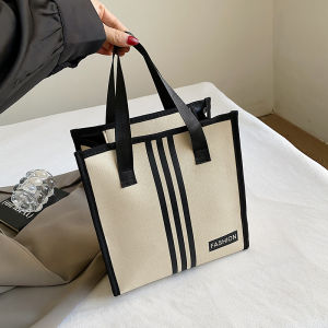 Lunch Bag Lunch Box Bag Office Worker Minimalist Handbag Outing Toiletries Cosmetics Bag Large Capacity Tote Female