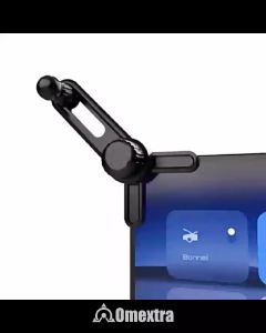 Flexible Clip Otozenix Phone Holder Floating Head Unit Mobil Free Rotation Clip Floating Screen Phone Holder Car Tempat Hp Mobil untuk Floating Head Unit Mobil laptop atau tablet