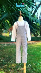 Quần yếm cho bé trai bé gái HAKI quần yếm chất liệu Linen cao cấp cho bé 10-26kg hàng chính hãng xuất khẩu HK040 qu