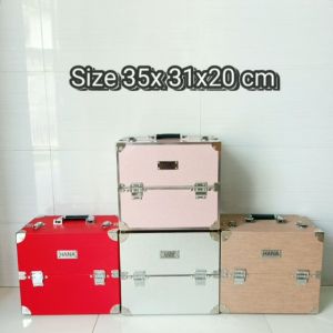 [Tặng Macara]Xả kho Thanh lý GIÁ SỐC Cốp đa năng size 35x31x20cm chuyên nghiệp 3 tầng 6 măm đựng mỹ phẩm dụng cụ phun xăm nối mi đồ nail