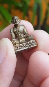 รูปหล่อหลวงปู่ศุข วัดปากคลองมะขามเฒ่า จ.ชัยนาท (ไม่ทราบที่) องค์ที่2