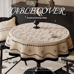 HOUGOUXIANG | French Waterproof Oil-Resistant Washable Tablecloth