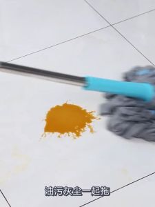 HYETOP Magic Twist mop Hand free self wring strong absorb water microfiber Squeeze lazy mop cleaning Mop lantai