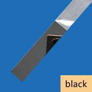 2.44M Stainless Steel Flat Decorative Lines self-adhesive Background Wall Ceiling Edge Strip home decor DIY Mirror Wall Sticker