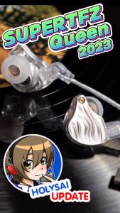 SuperTFZ QUEEN 2023 หูฟัง Iems 1 ไดรเวอร์ ภาคต่อของหูฟัง Queen ยอดนิยม ประกันศูนย์ไทย