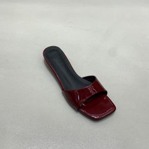 Simple Satin Slipper Heeled Sandals