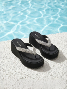 Belle | Studded Elevated Summer Wearable Sandal