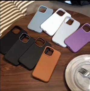 Soft Case Silikon PREMIUM Luxury leather Magsafe Magnetic Wireless Charging Anti Tekstur Kulit Anti Jamur Bludru Microfiber Kompatibel Untuk Iphone 14 Plus 14 Pro 14 Pro Max Iphone 15 15 Plus 15 Pro 15 Pro Max Iphone 16 16 Plus 16 Pro 16 Pro Max 16e SE4