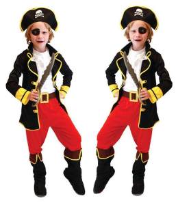 Trang Phục Cướp Biển Cho Trẻ Em Bé Trai Trang Phục Hóa Trang Halloween Cho Bé Trai Bé Gái Trang Phục Tiệc Lễ Hội Sinh Nhật